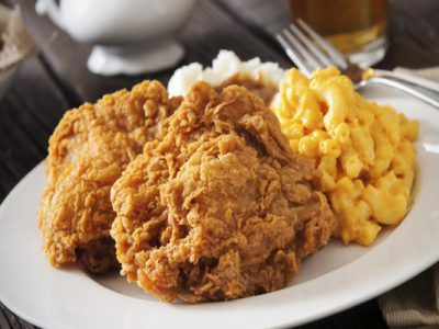 mac and cheese fried chicken