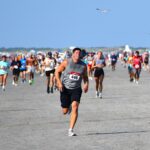 beach run